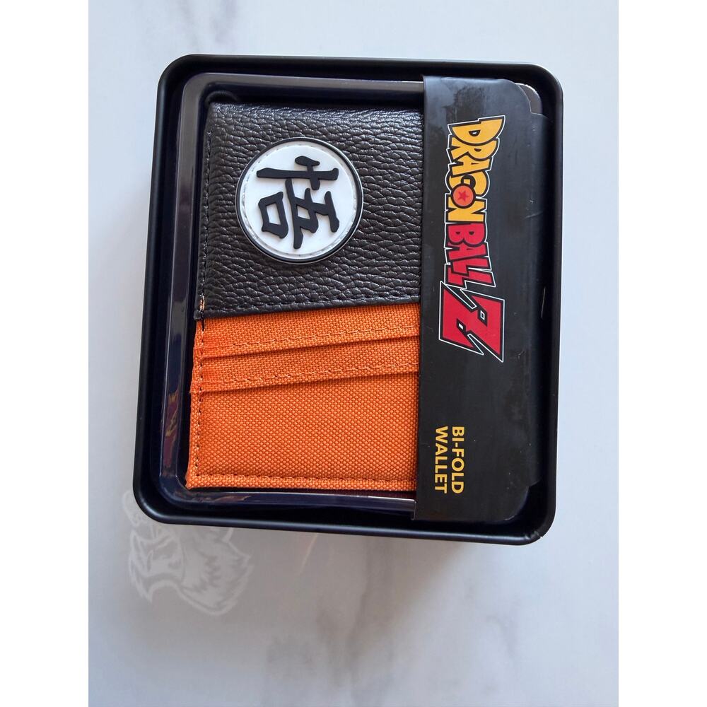 Dragon Ball Z Goku Bi-Fold Wallet with Collector Tin Case Licensed Anime Gift - Picture 4 of 6